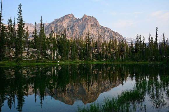 En route from Imogene Lake to Lake Lucille, Sawtooth Wilderness