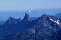 American Border Peak from the summit of Mount Shuksan
