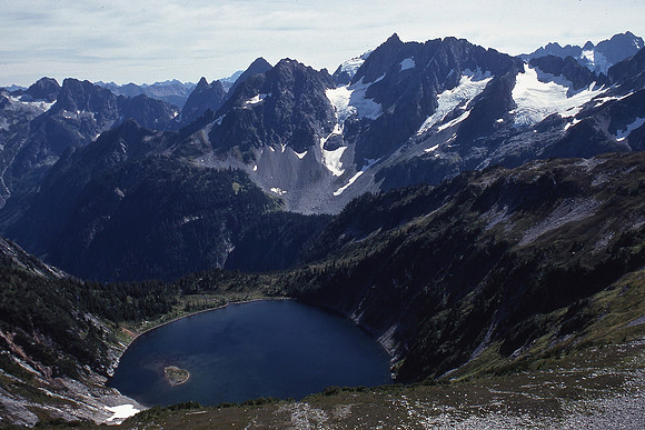 Doubtful Lake from Cascade Pass