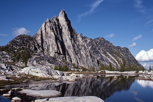 Prusik Peak and Gnome Tarn, Enchantment Lakes, Alpine Lakes Wilderness