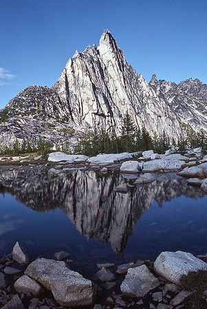 Prusik Peak and Gnome Tarn, Enchantment Lakes, Alpine Lakes Wilderness