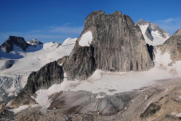 Snowpatch Spire from the summit of Eastpost Spire
