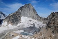 Bugaboo Spire from the summit of Eastpost Spire