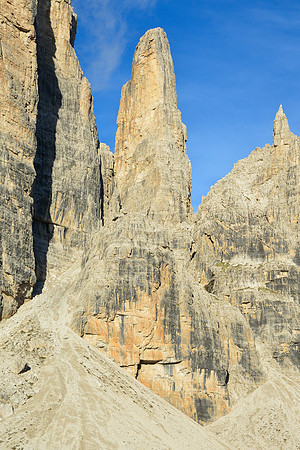 The Campanile Basso from Busa dei Sfulmini, Brenta Dolomites