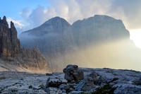 Sunset from Rifugio Alimonta, Brenta Dolomites