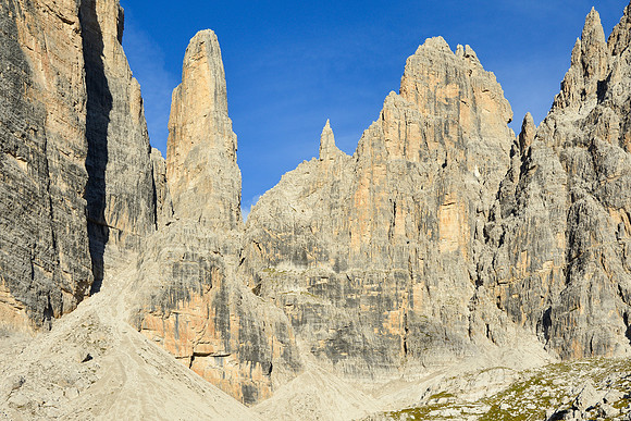 The Campanile Basso from Busa dei Sfulmini, Brenta Dolomites