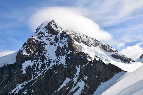 The Mönch from the Jungfraujoch