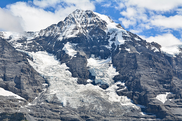The north face of the Mönch