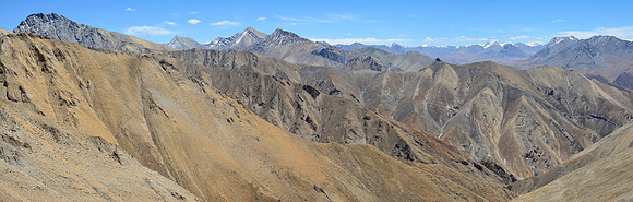 Looking east from the Muri La