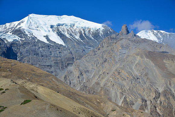 The mountains south of Sangda