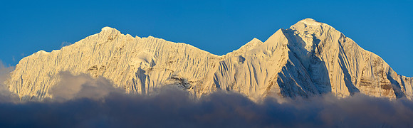 Kanjiroba Himal from Snowfields Camp