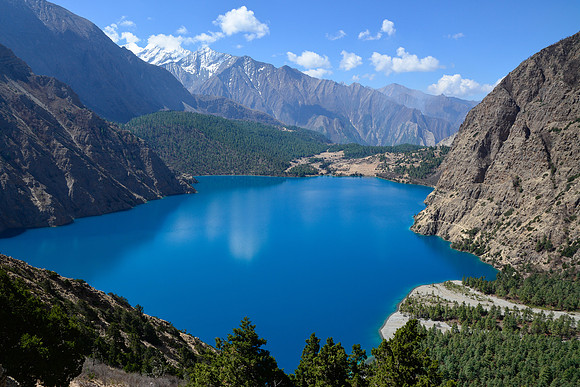 Phoksundo Lake from the Devil's Trail