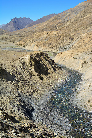 The Panzang Khola south of Tinje