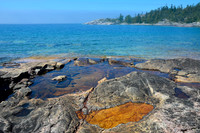 The small bay just north of Fisherman's Cove, Pukaskwa National Park