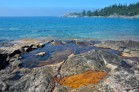 The small bay just north of Fisherman's Cove, Pukaskwa National Park
