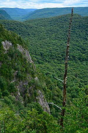 The Agawa River valley from the Awausee Trail, Lake Superior Provincial Park