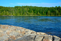 The White River below Hood Falls, Pukaskwa National Park