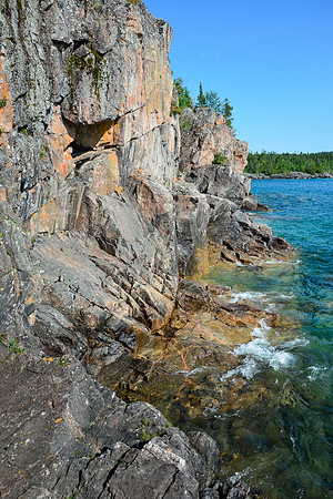 Just east of Namesake Cave, Pukaskwa National Park
