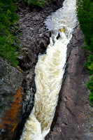 Chigamiwinigum Falls on the White River, Pukaskwa National Park