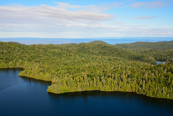 Foam Lake from the Peat Mountain Trail, Lake Superior Provincial Park