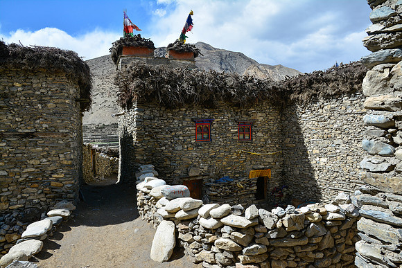 Houses in Chharka