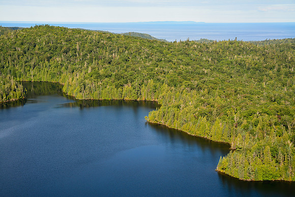 Foam Lake from the Peat Mountain Trail, Lake Superior Provincial Park