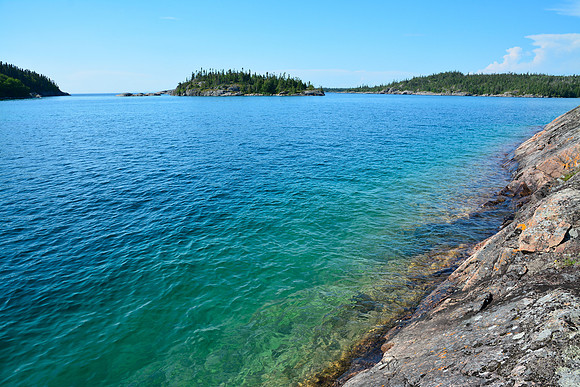 Just west of Namesake Cave, Pukaskwa National Park