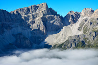 The Forcella della Roa from the crest of the Subuccio