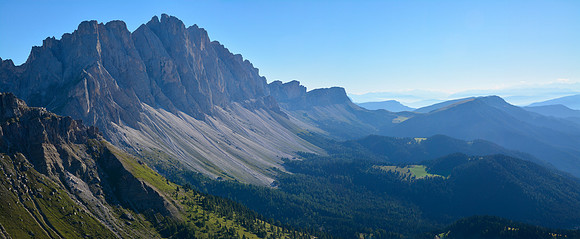 The Odle from the Col di Poma