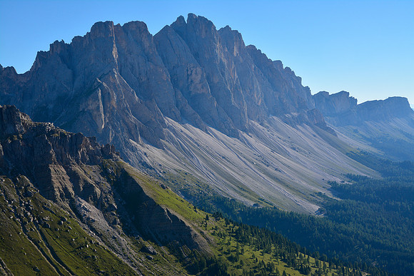 The Odle from the Col di Poma