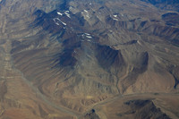 Flight over the Himalaya from Delhi to Leh