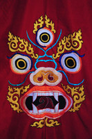 Embroidered door covering, Tengboche Monastery