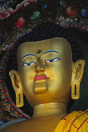 Statue of Buddha at Tengboche Monastery