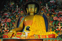 Statue of Buddha at Tengboche Monastery