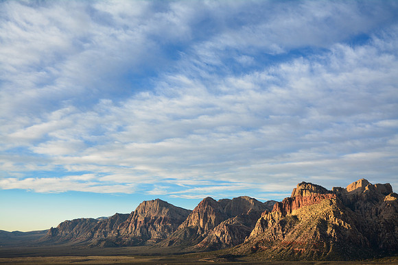 Mount Wilson, Rainbow Mountain and Bridge Mountain, Red Rock Canyon National Conservation Area