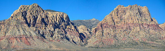 Indecision Peak and Mount Wilson, Red Rock Canyon National Conservation Area