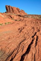 Gibralter Rock from the Fire Wave, Valley of Fire State Park