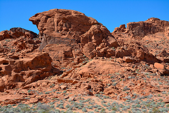 Across from the Beehives, Valley of Fire State Park
