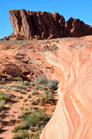Gibralter Rock from the Fire Wave, Valley of Fire State Park
