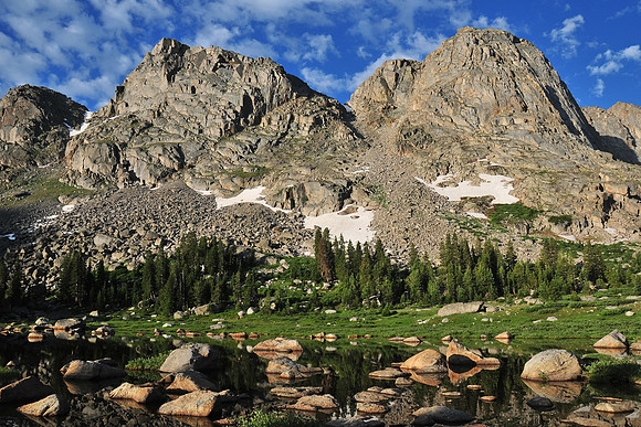 Below Shadow Lake, Wind River Range