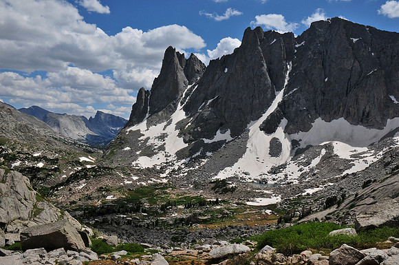 Warbonnet Peak and the Warrior Peaks, Cirque of the Towers, Wind River Range