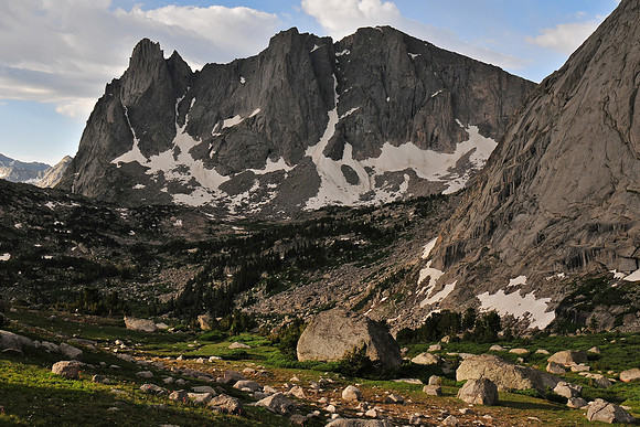 Warbonnet Peak and the Warrior Peaks, Cirque of the Towers, Wind River Range