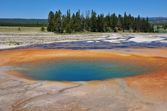 Opal Pool, Midway Geyser Basin, Yellowstone National Park