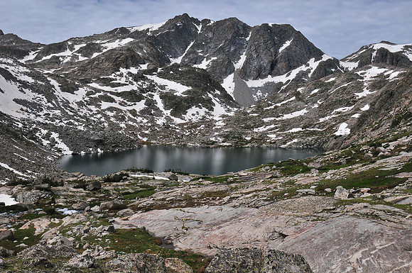 Peak Lake from the east, Wind River Range