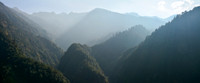 Looking across the Ghunsa River valley from above Amjilosa