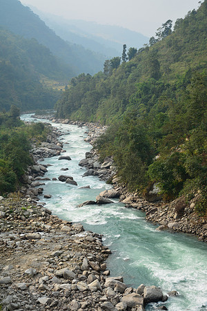 The Tamor River above Mitlung