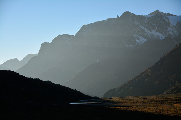 Looking west from Ramche