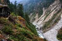 The Ghunda Khola between Gyabla and Phale
