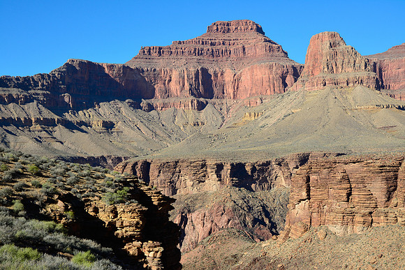 The Tower of Set from the canyon just east of Cedar Spring