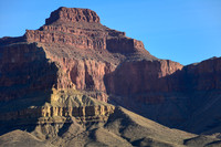 The Tower of Set from the Tonto West Trail near the junction with the Hermit Trail